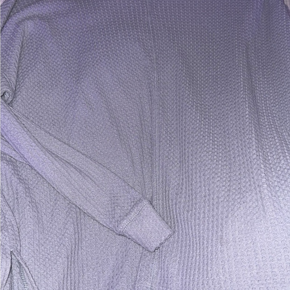 American Eagle Outfitters Purple Textured Top
